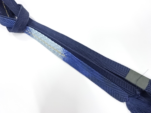 未使用品　正絹　手組帯締め